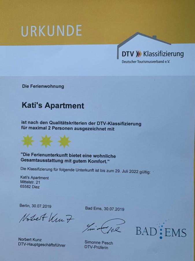 Katis'Apartment Diez Buitenkant foto